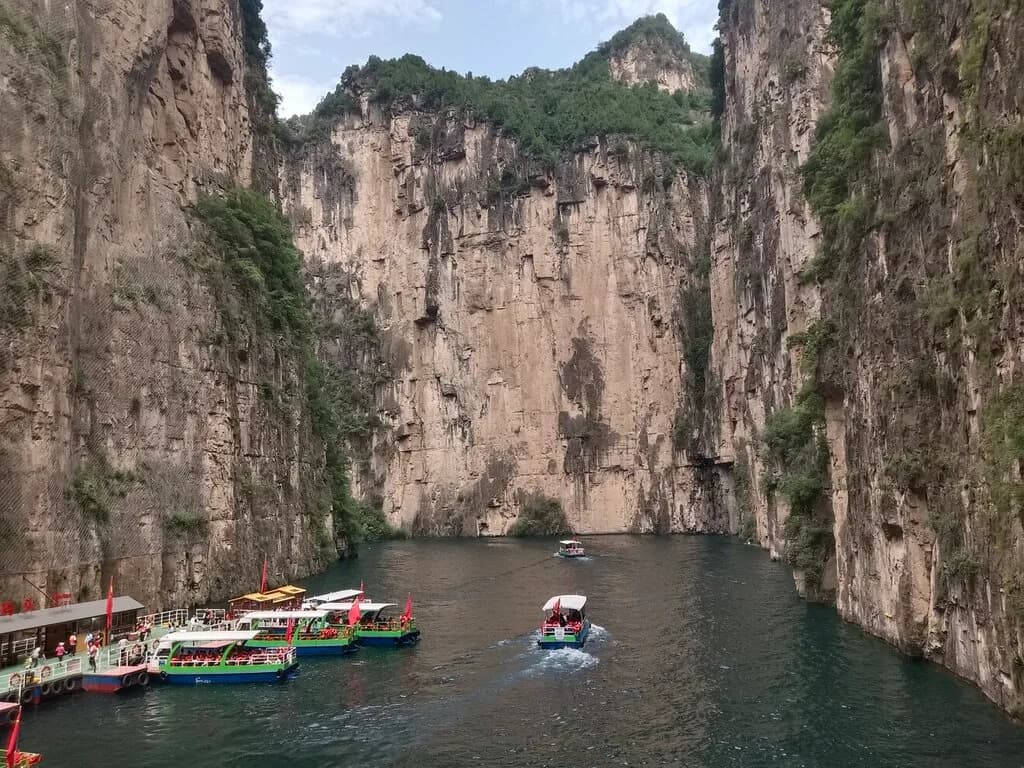 Gorges de Baquan — image de référence