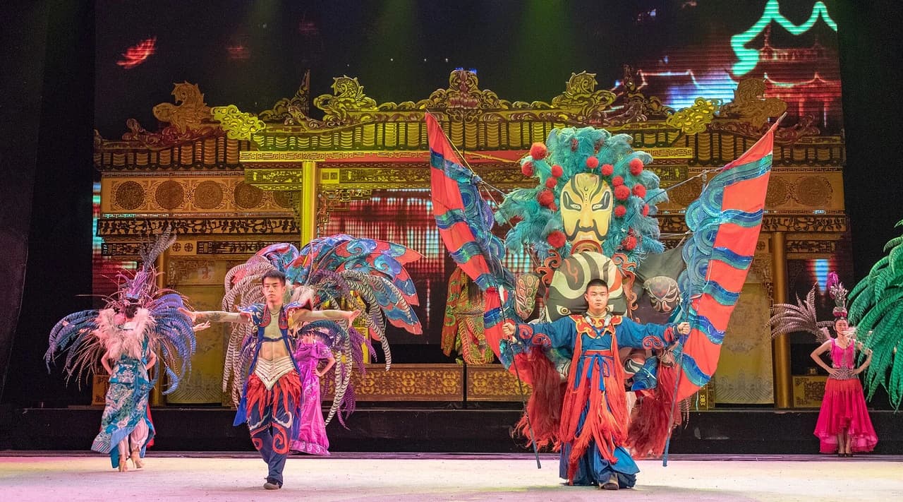 Sichuan Opera at Shufeng Yayun · 蜀风雅韵