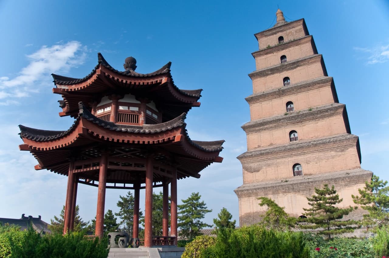 Big Wild Goose Pagoda · 大雁塔